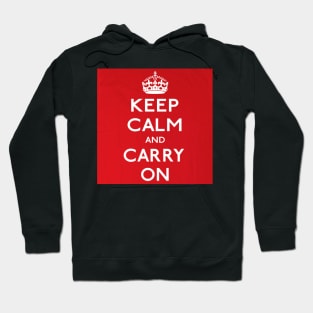 Keep Calm And Carry On Hoodie